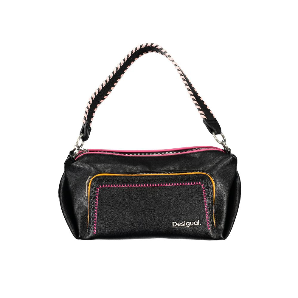 Desigual Black Polyethylene Handbag Desigual