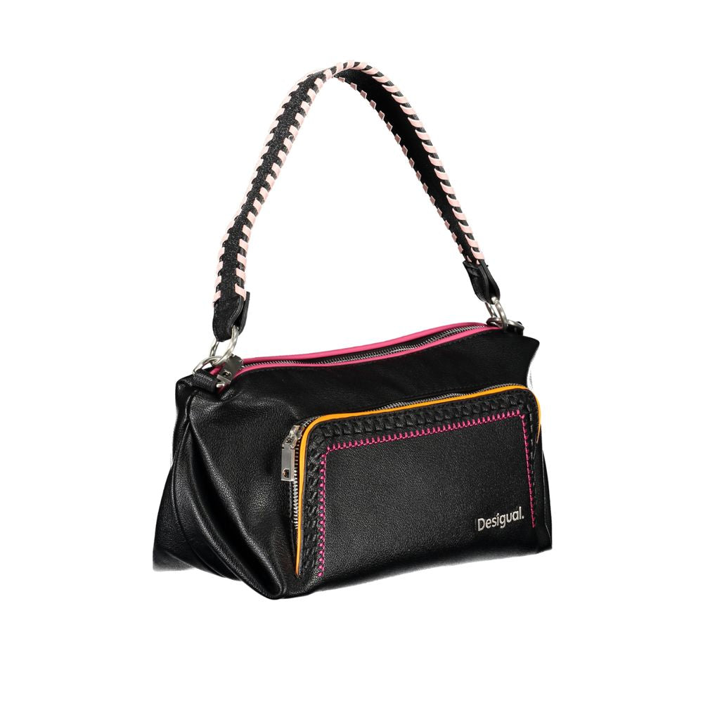 Desigual Black Polyethylene Handbag Desigual