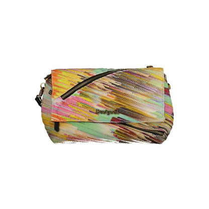 Desigual Yellow Polyester Handbag Desigual