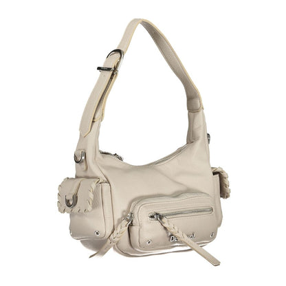 Desigual White Polyethylene Handbag Desigual