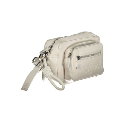 Desigual White Polyethylene Handbag Desigual