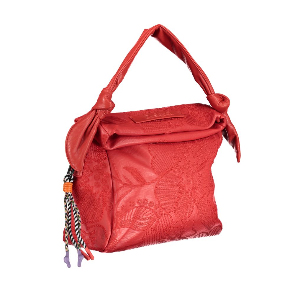 Desigual Red Polyethylene Handbag Desigual