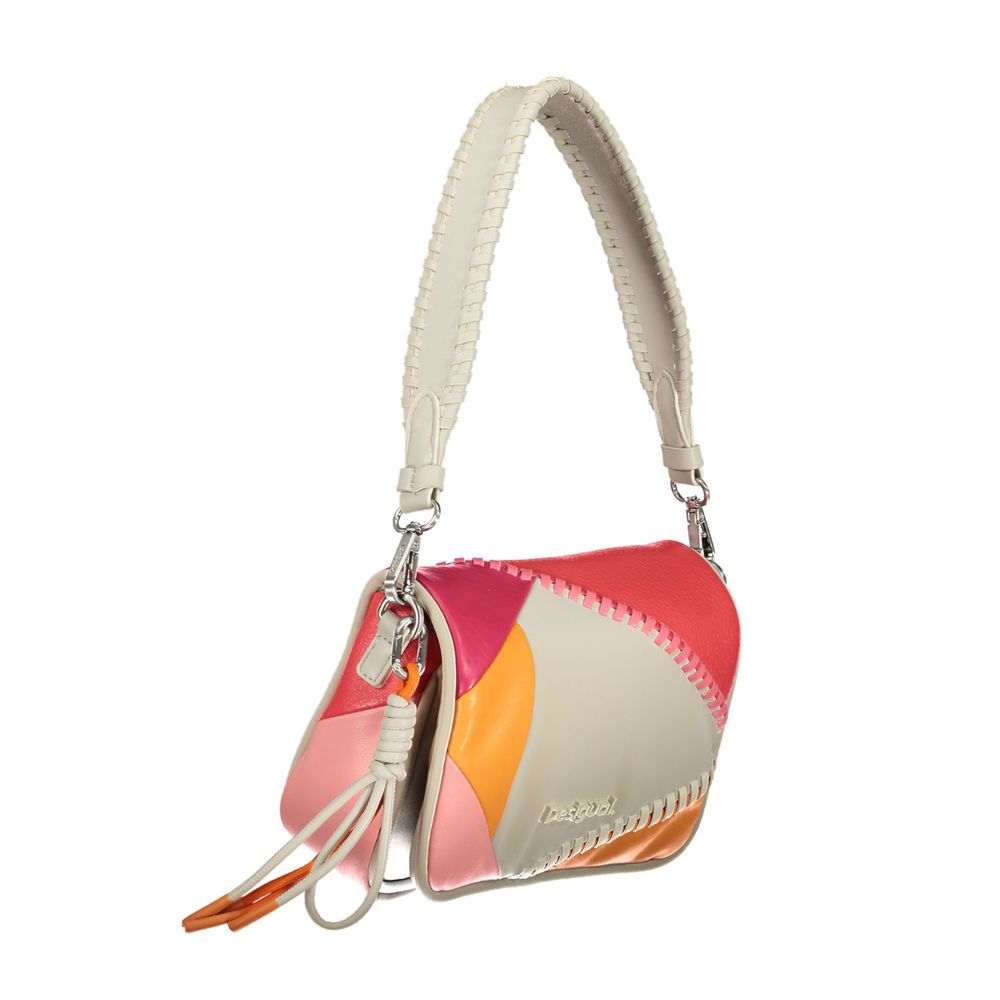 Desigual White Polyethylene Handbag Desigual