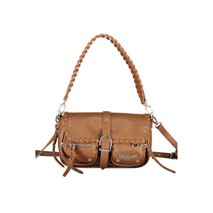 Desigual Brown Polyethylene Handbag Desigual