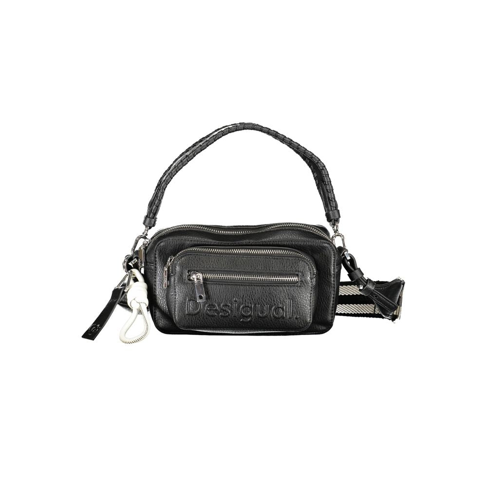 Desigual Black Polyethylene Handbag Desigual