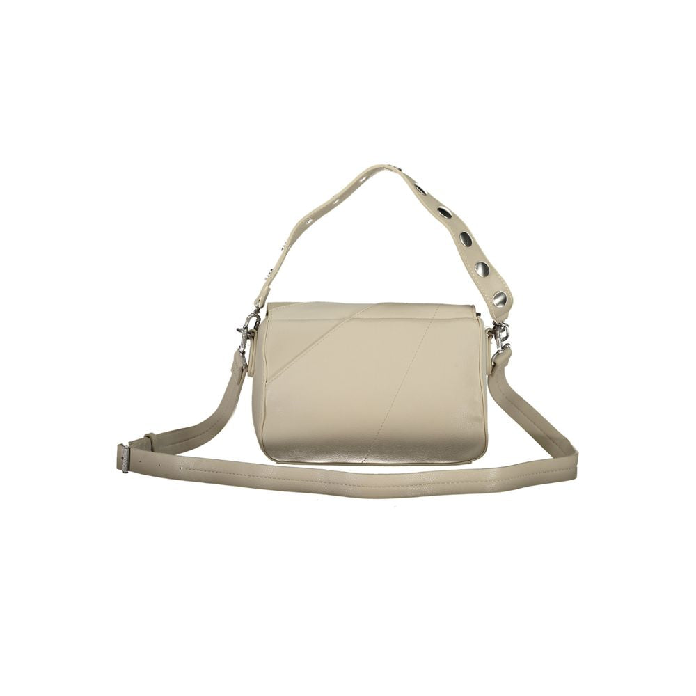 Desigual Beige Polyethylene Handbag Desigual