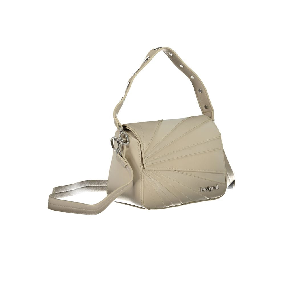 Desigual Beige Polyethylene Handbag Desigual