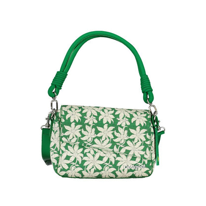 Desigual Green Polyethylene Handbag Desigual