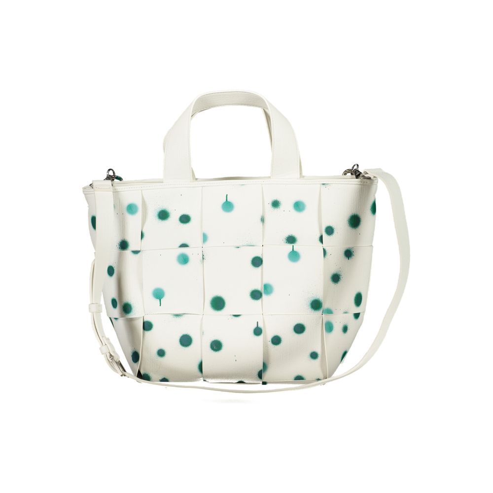 Desigual White Polyethylene Handbag Desigual