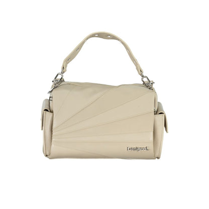 Desigual Beige Polyethylene Handbag Desigual