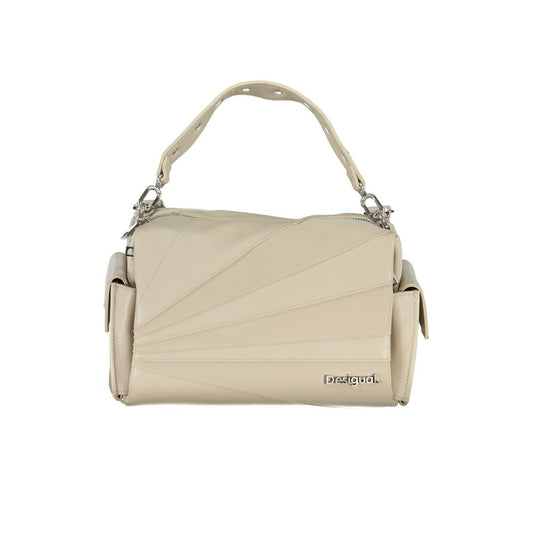 Desigual Beige Polyethylene Handbag Desigual