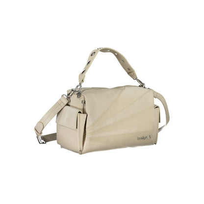 Desigual Beige Polyethylene Handbag Desigual