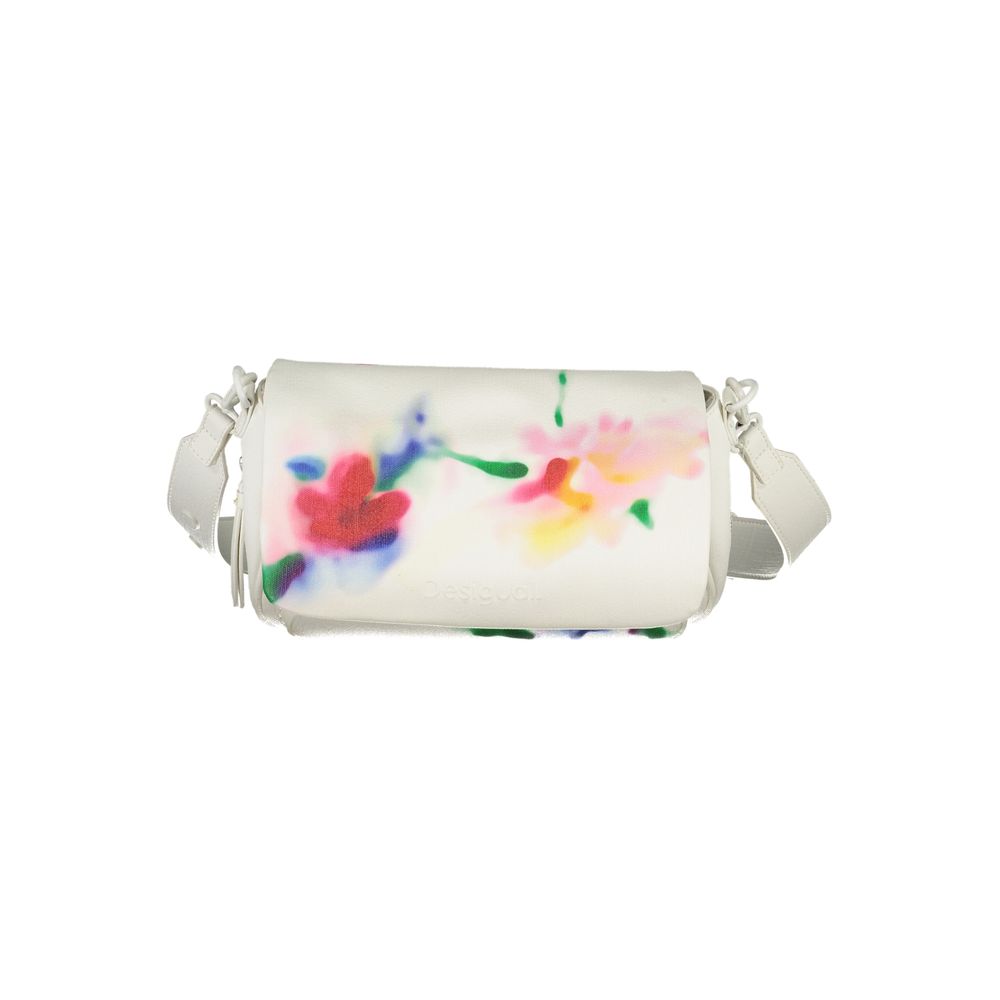 Desigual White Polyethylene Handbag Desigual