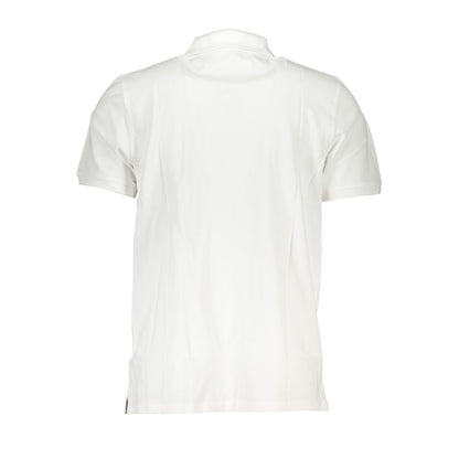 Timberland White Cotton Polo Shirt Timberland