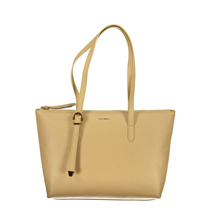 Coccinelle Beige Leather Handbag Coccinelle