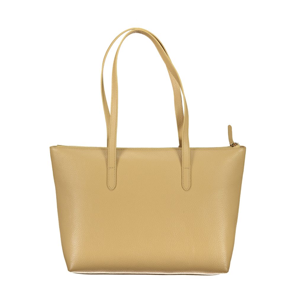 Coccinelle Beige Leather Handbag Coccinelle