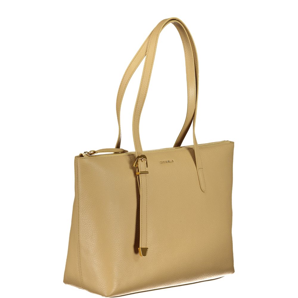 Coccinelle Beige Leather Handbag Coccinelle