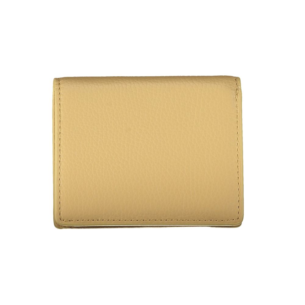 Coccinelle Beige Leather Wallet Coccinelle