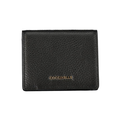 Coccinelle Black Leather Wallet Coccinelle