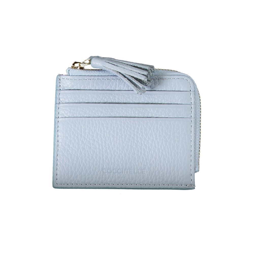 Coccinelle Light Blue Leather Wallet Coccinelle