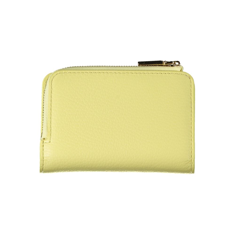 Coccinelle Yellow Leather Wallet Coccinelle