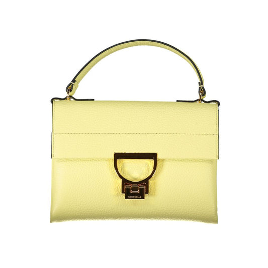 Coccinelle Yellow Leather Handbag Coccinelle