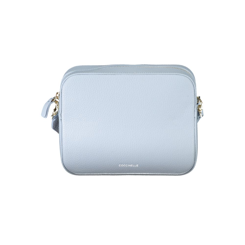 Coccinelle Light Blue Leather Handbag Coccinelle