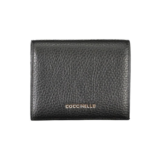 Coccinelle Black Leather Wallet Coccinelle