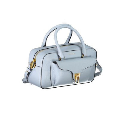 Coccinelle Light Blue Leather Handbag Coccinelle