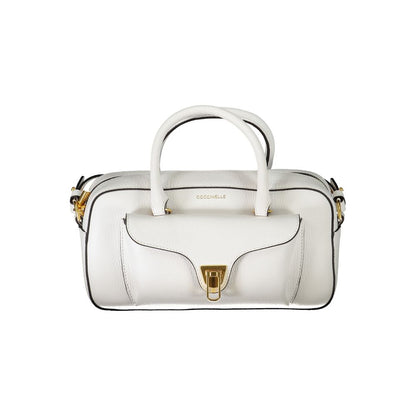 Coccinelle White Leather Handbag Coccinelle