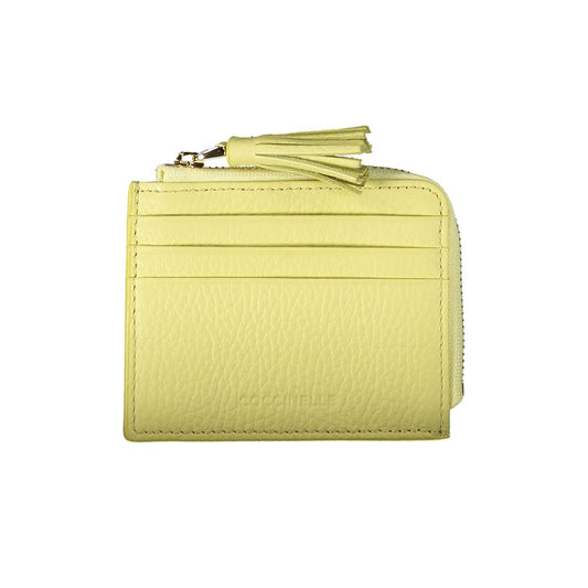 Coccinelle Yellow Leather Wallet Coccinelle