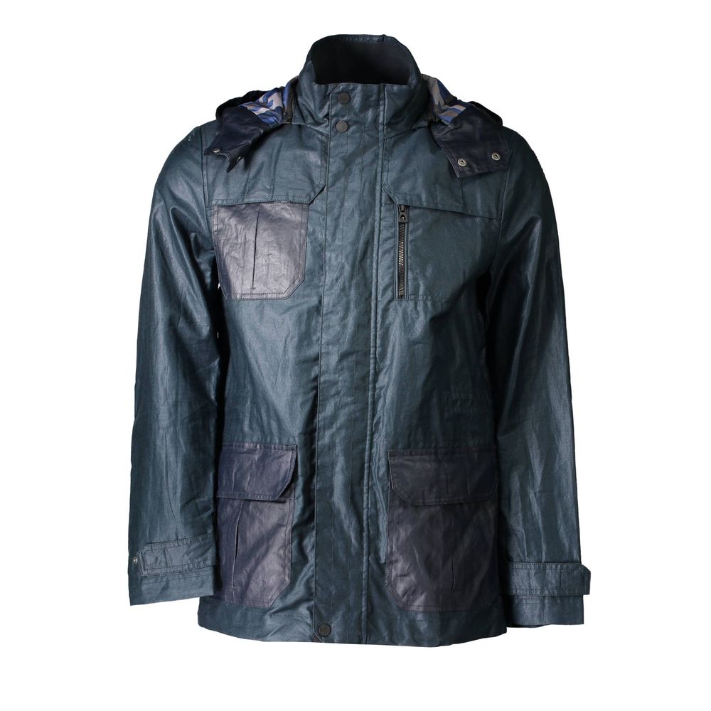 Geox Green Polyester Jacket Geox