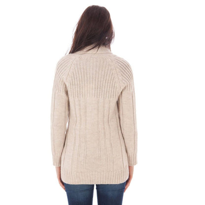 Fred Perry Beige Wool Sweater Fred Perry