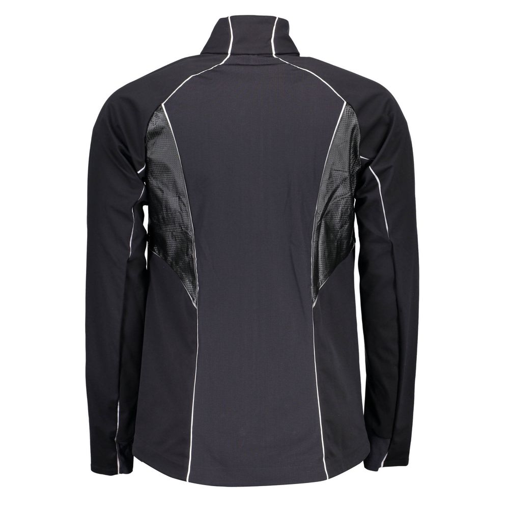 Bjorn Daehlie Black Polyester Jacket Bjorn Daehlie