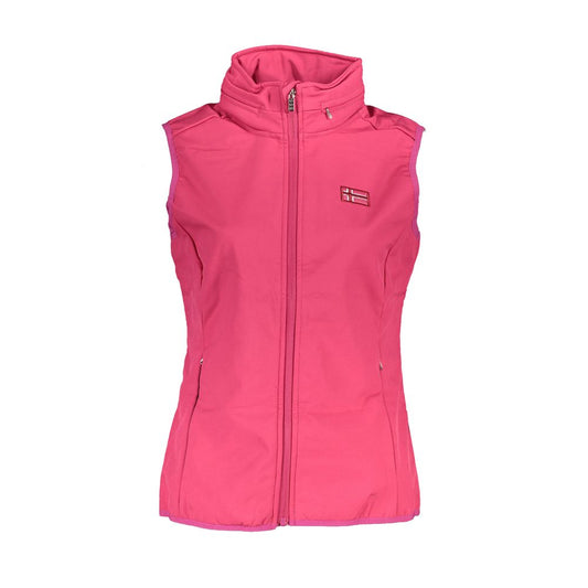 Scuola Nautica Pink Polyester Jackets & Coat Scuola Nautica