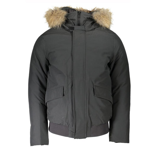 Woolrich Gray Cotton Jacket Woolrich