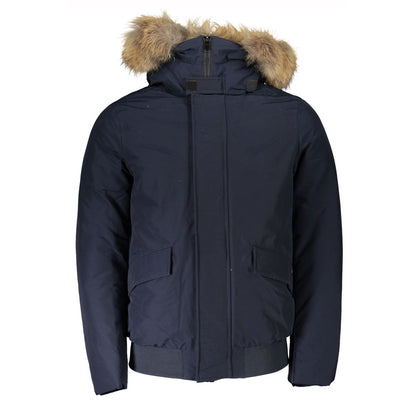 Woolrich Blue Cotton Jacket Woolrich