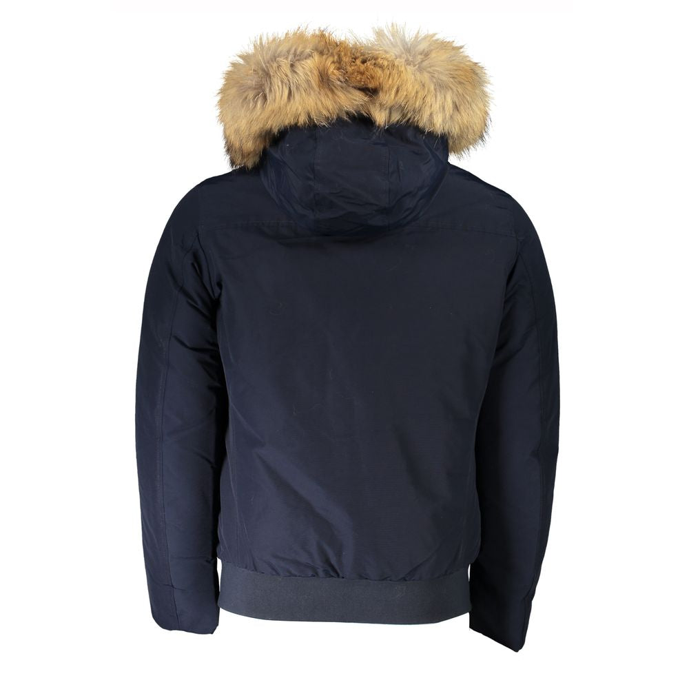 Woolrich Blue Cotton Jacket Woolrich