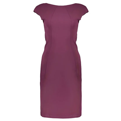 Patrizia Pepe Purple Elastane Dress Patrizia Pepe