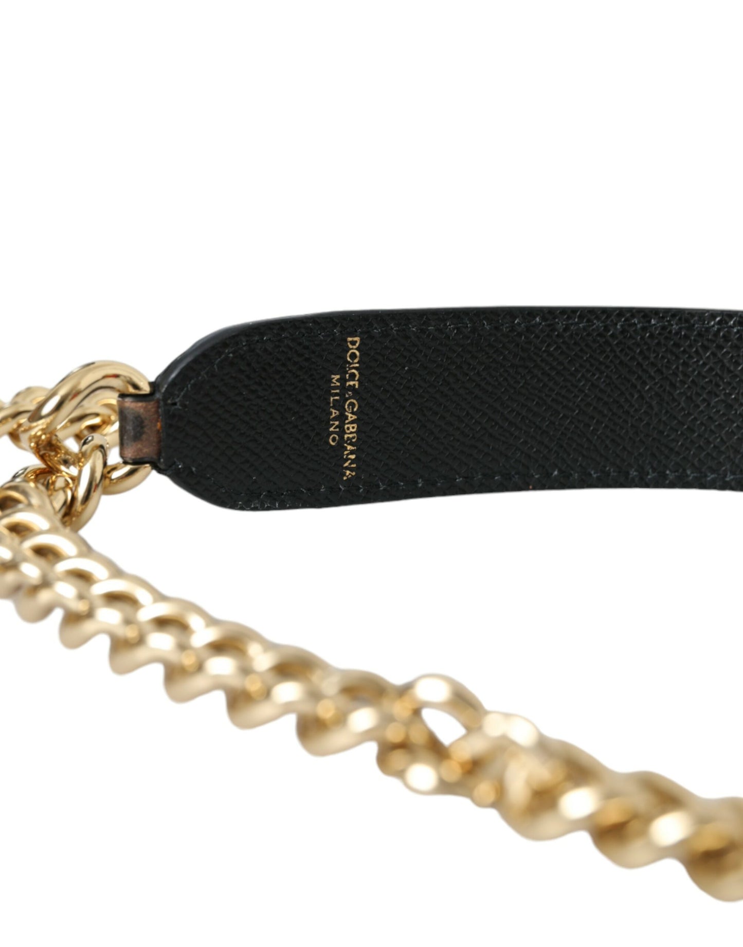 Dolce & Gabbana Brown Leopard Handbag Accessory Shoulder Strap Dolce & Gabbana