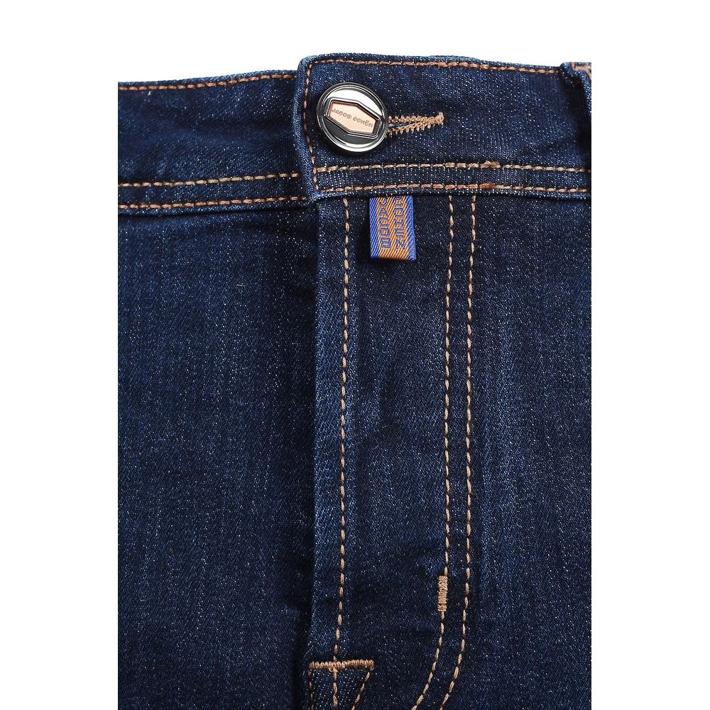 Jacob Cohen Blue Cotton Jeans & Pant Jacob Cohen