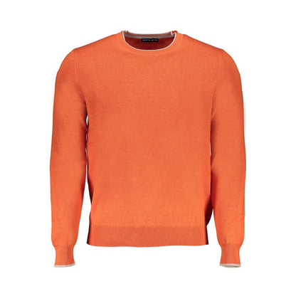 North Sails Orange Cotton Sweater North Sails