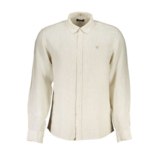 North Sails Beige Linen Shirt North Sails