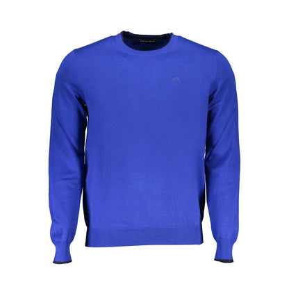 North Sails Blue Cotton Sweater North Sails