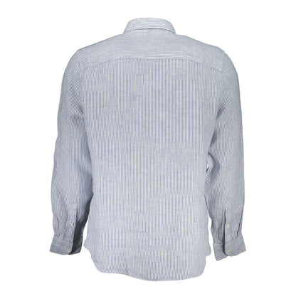 North Sails Blue Linen Shirt North Sails