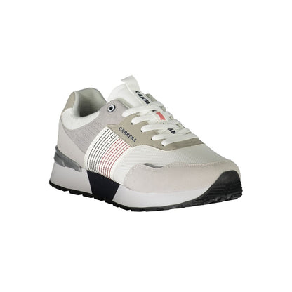 Carrera White Polyester Sneaker Carrera