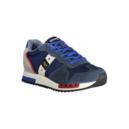 Blauer Blue Polyester Sneaker Blauer