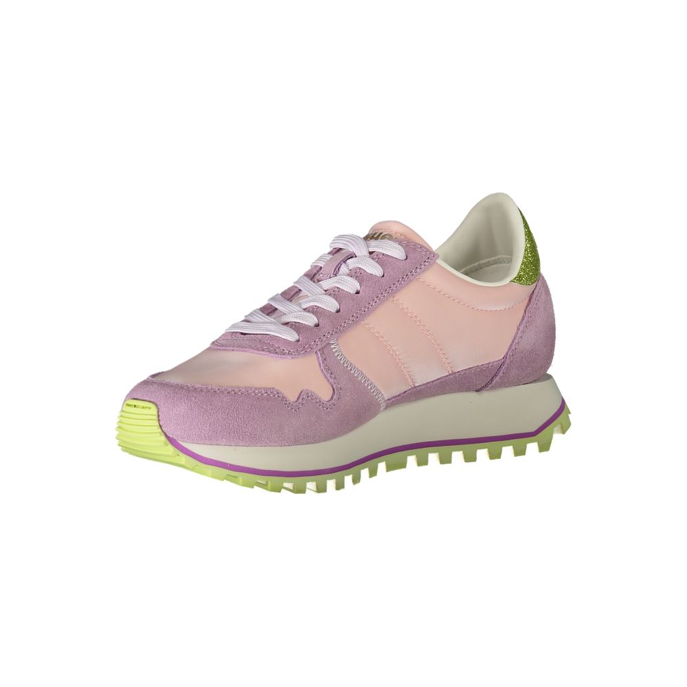 Blauer Pink Polyester Sneaker Blauer