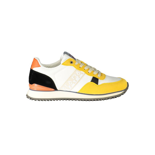 Napapijri Yellow Polyester Sneaker Napapijri