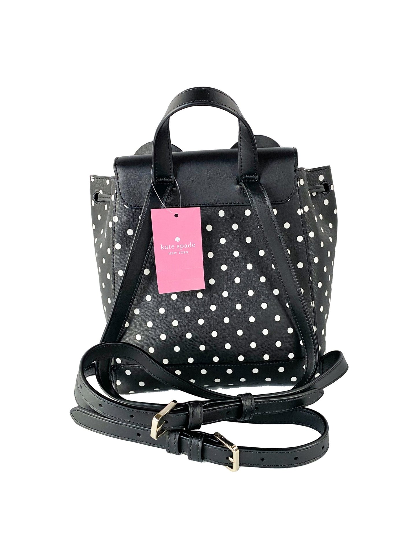 Kate Spade Disney Minnie Mouse Medium Leather Backpack Bookbag Bag Kate Spade